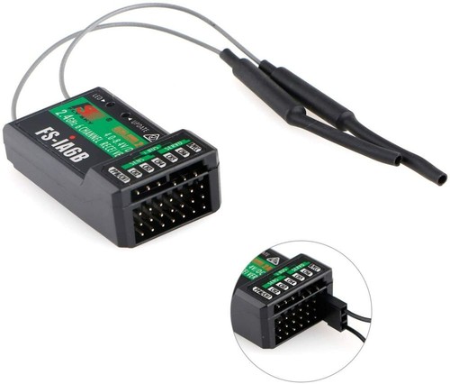 Flysky FS-iA6B/FS-IA10B 6/10CH 2,4G Empfänger PPM i-BUS Ausgabe f. RC Flugzeug - Bild 9 von 13