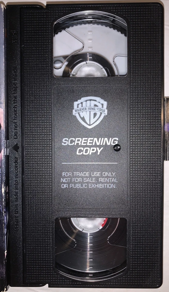 1999, THE MATRIX, PROMO SCREENER VHS TAPE, FIRST PRINTING, w RARE FLIP BOOK - Image 2 of 4
