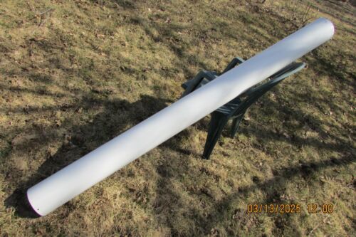 Teleskoprohr mit installierten Leitblechen, 6" Durchmesser 76" lang. Seamless. Keine Dellen.