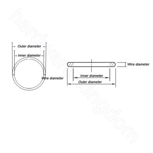 Silicone O-Ring Food Grade Seal Washer White Rubber O Ring OD 5 mm - 80 mm - Picture 2 of 12