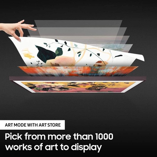 SAMSUNG 50-in Custom BEZEL forThe Frame 2020 TV MODEL ONLY VG-SCFT50BW/ZA - Picture 6 of 7