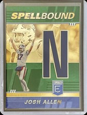 2022 Donruss Elite: Josh Allen - Spellbound - „N“ #SB-JA5