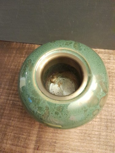 Art Pottery Tabletop Fire Pot Gel Burner - Picture 9 of 10