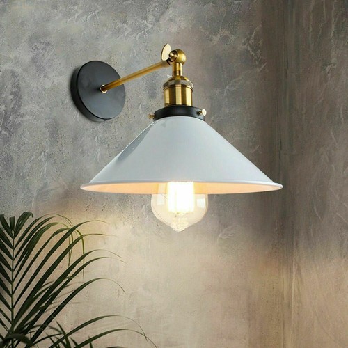 Retro Wandlampe Vintage Wandleuchte Innen Wandlampe E27 Wandspot Design Modern - Bild 10 von 26