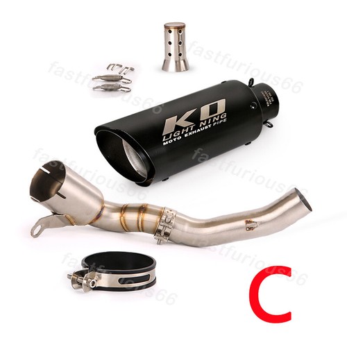 51mm Exhaust Muffler Mid Pipe Modified Moto For Duke 125 250 390 RC390 2021-2022 - Picture 6 of 14