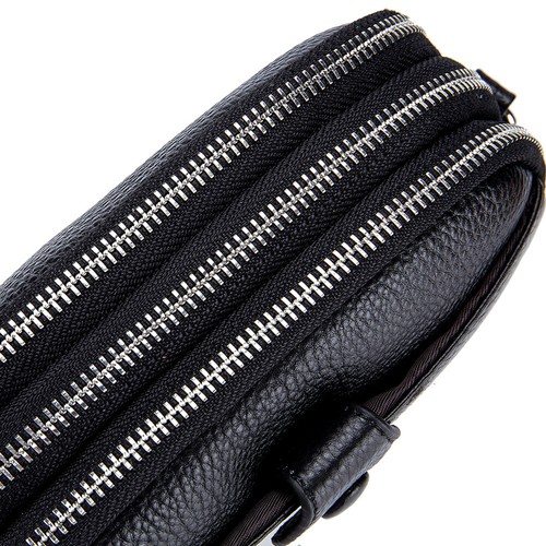 Women's Leather Shoulder Crossbody Bag Multifunction Handbags Small Square Purse - Picture 19 of 21