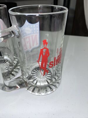 Slim Jim Collectors Beer Mug Set. NFL Shield/Bengals. 1991 Set of Two Mugs!!  | eBay