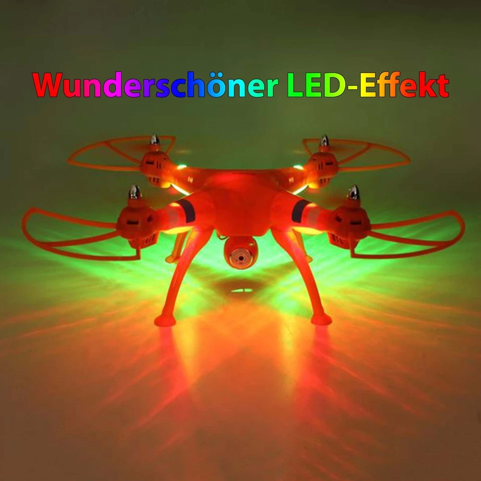 X8HC Drohne, 4.5 Kanal RC ferngesteuerter Quadcopter mit HD-Kamera, Hubschrauber - Bild 3 von 4