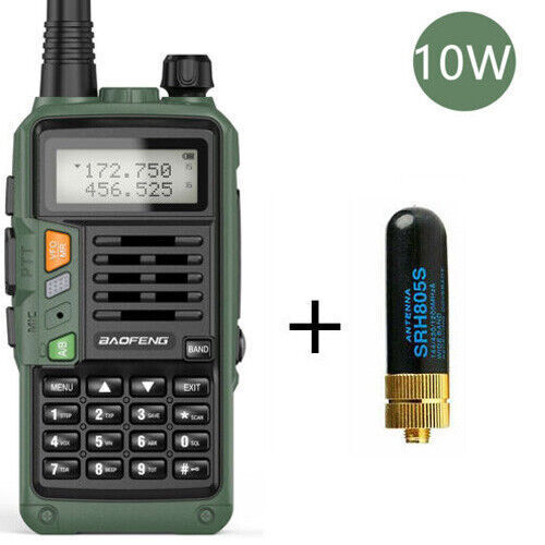 1 SET BAOFENG TRI-BAND WALKIE TALKIE ZWEI WEGE RADIO UKW AMATEURFUNK GROSSE REICHWEITE RADIO 10W - Bild 22 von 36