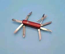 Victorinox 58mm Red Mini Champ Swiss Army Knife  w/ Working Pen - Scissors, File