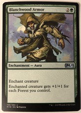 MTG Blanchwood Armor Core Set 2019 169/280 Regular Uncommon