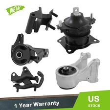 Motor Mounts Set For Honda For Odyssey 2007-10 V6 3.5L VTEC w/ Auto Transmission