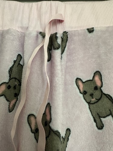 Cute Frenchie Sleep Pants Sz L (youth) - Picture 4 of 4