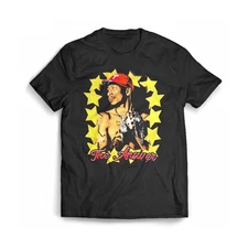 Allen Iverson The Answer Rare classic black short sleeve tee shirt QT4870