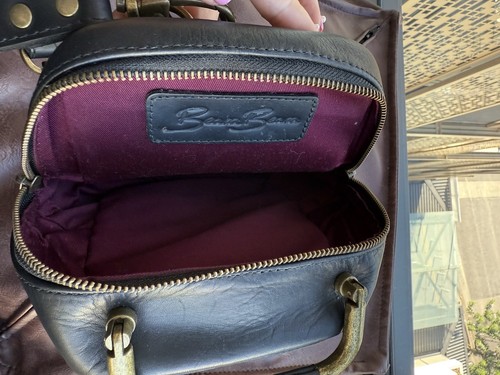 💗Pre-owned Beara Beara Yoyo Small Special Leather Zip Backpack/Versatile!! - Picture 20 of 22