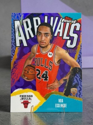2025-26 Topps Finest - Arrivals Rookie Noa Essengue #A-12 RC Numbered /125