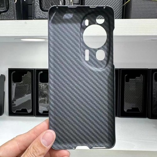 Coque arrière fine antichoc pour Huawei P60 Pro/P60 Art véritable fibre de carbone - Photo 13 sur 29