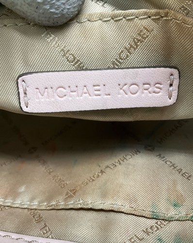 Michael Kors Pink Quilted Leather Drawstring Shoulder Bag - Picture 7 of 7