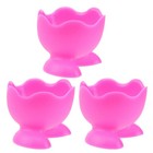  2 Pieces Egg Cup Cooker Tool Cups for Boiled Eggs Silicone Holder