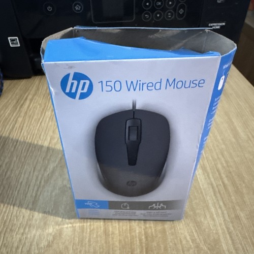 HP 150 Wired Mouse, Up to 1600 DPI, Left & Right Handed Mouse, USB Plug and Play - Picture 11 of 12