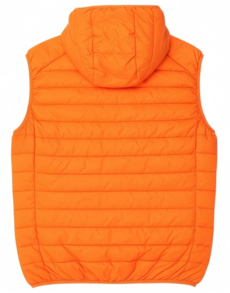 Chaqueta acolchada con capucha para hombre INVICTA UK 42 XL naranja poliamida DX09 Foto 2 de 4