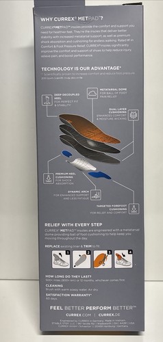 Currex Dynamic Insole Med Profile XXL UNISEX  - Picture 6 of 13