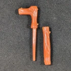 Vtg TMNT 1992 Mutatin’ Splinter Mutations ORANGE CANE SWORD Ninja Turtles MINT !