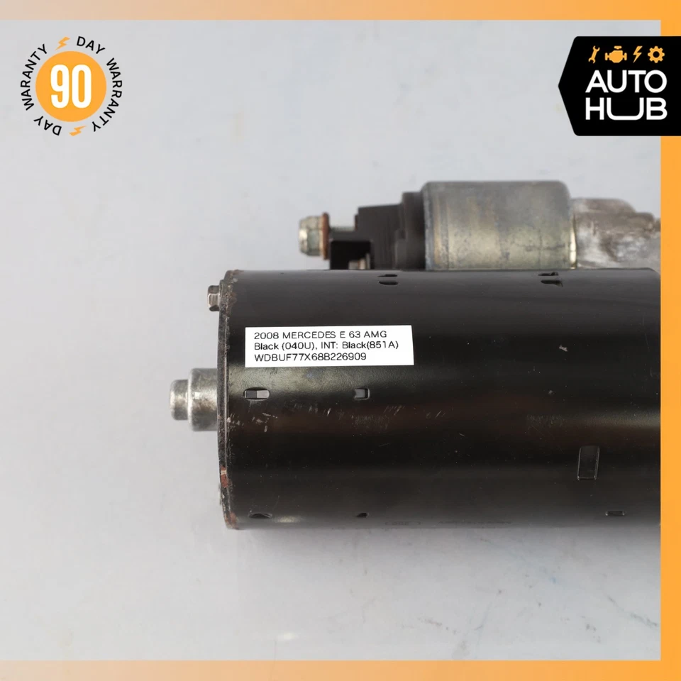 Arranque motor Mercedes W211 E63 CL63 ML63 C63 AMG M156 07-15 0061515301 OEM Foto 3 de 4