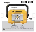 Brand New DeWalt 12v - 20v Max Compact LED Task Light DCL077B (Tool Only)