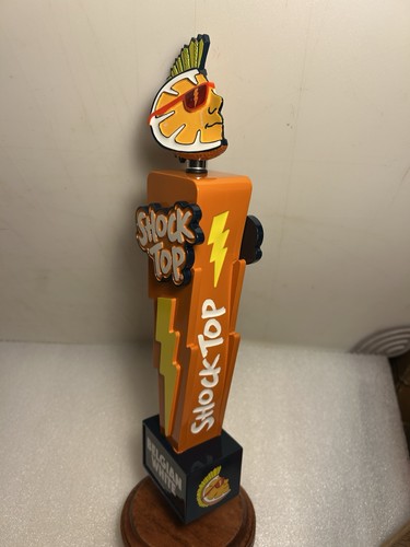 NEU ⚡️ SHOCK TOP BELGIAN WHITE CITRUS MOHAWK Fassbier Zapfhahn Griff. COLORADO - Bild 4 von 20