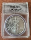 2008-SILVER AMERICAN EAGLE ANACS MS-69 FIRST RELEASE RELEASE VERY NICE!!!