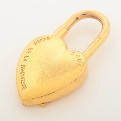 Hermès Cadena lock Lockhart Fantasy 2004 Charm GP Gold - Picture 2 of 3