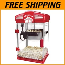 Stir Crazy Popcorn Machine for Home Cinema, 4-Qt.