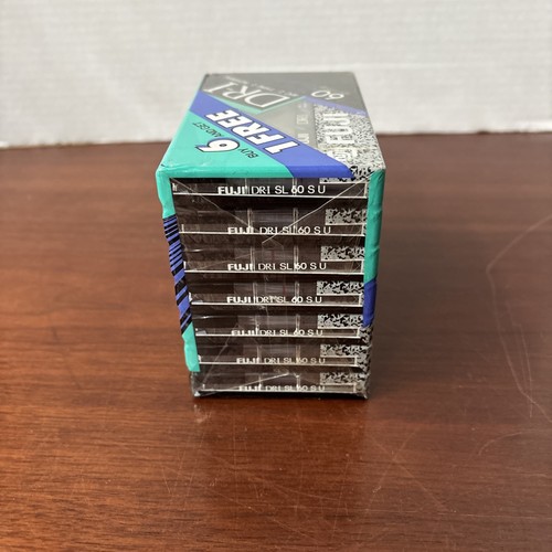 Fuji DR-I SL 60 min. Leere Extra Slim Kassetten Kassetten 7 Stück Normal Bias *** Neu - Bild 6 von 7