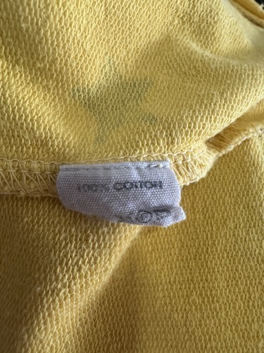 Magnolia Pearl Francis Sweatshirt Yellow Star Tunic Top Pullover Cotton FLAW - Picture 5 of 8