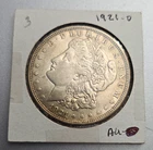 1921-D Morgan Silver Dollar $1 Coin 90% Silver Business Strike in 2x2 Flip