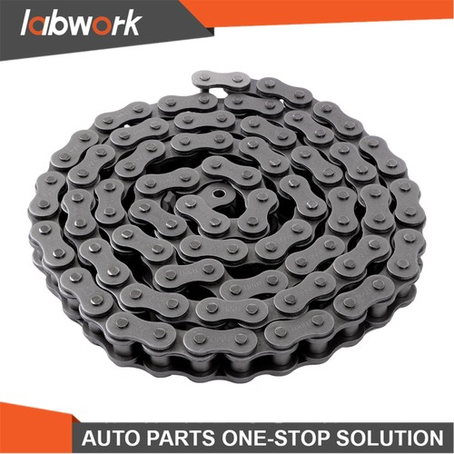 Labwork Heavy Duty #100H Roller Chain 10 Feet with 2 Connecting Link - Picture 8 of 16