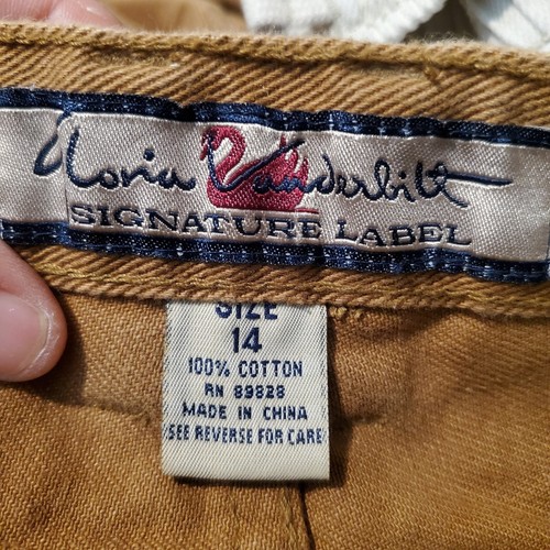 Pantaloncini Gloria Vanderbilt taglia 14 - Foto 4 di 7