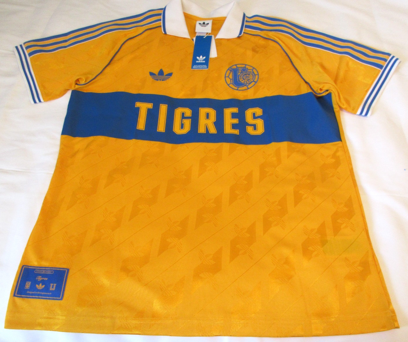 Adidas Originals Tigres Tuanl Annl  Men's Soccer  Jersey Size M