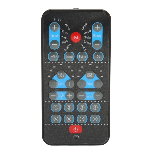 Mini Voice Changer Support Multi Languages Sound Card Voice Changer With 8 So FY - Afbeelding 11 van 22