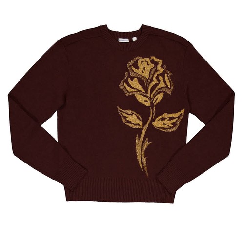Burberry Knit Stretch Floral Graphic Sweater - Picture 5 of 6