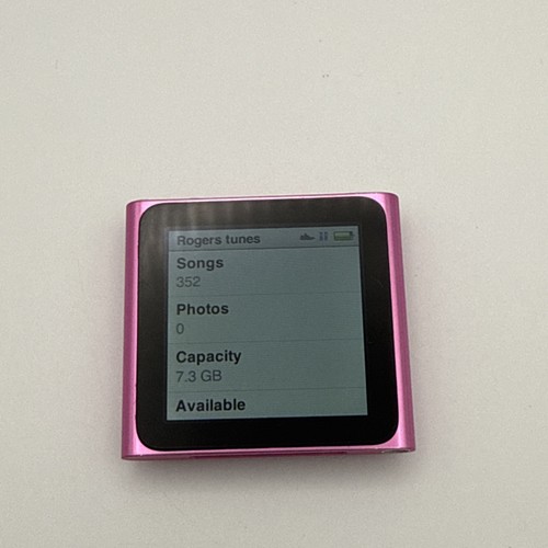 Apple 8GB iPod Nano - 6th Generation - Pink - MC692LL / A1366 Tested & Working - Picture 3 of 7