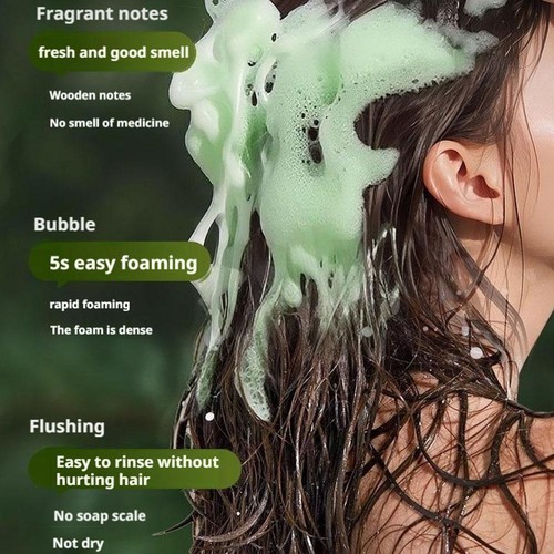 Suzuki Sasaki Barra Shampoo Foglia Cipresso, Polygonum Multiflorum, Erba Usman - Foto 7 di 15