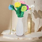 6pcs Creative Plush Rose Household Decorative Stuffed Rose Flower Home Bouquet