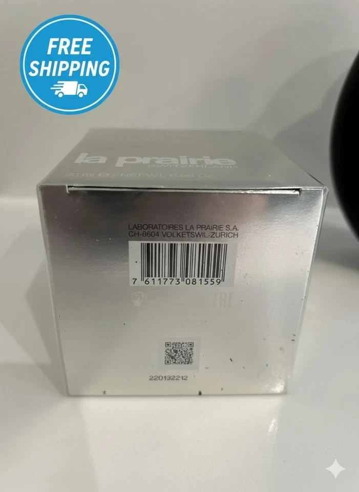 Crema de ojos La Prairie Skin Caviar Luxe 0,68 oz / 20 ml | Nueva y sellada | Suiza Foto 2 de 3