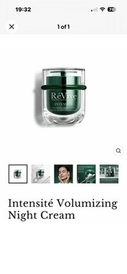 NIB Sealed Revive Intensité Volumizing Night Cream 50ml 2026 New Formula