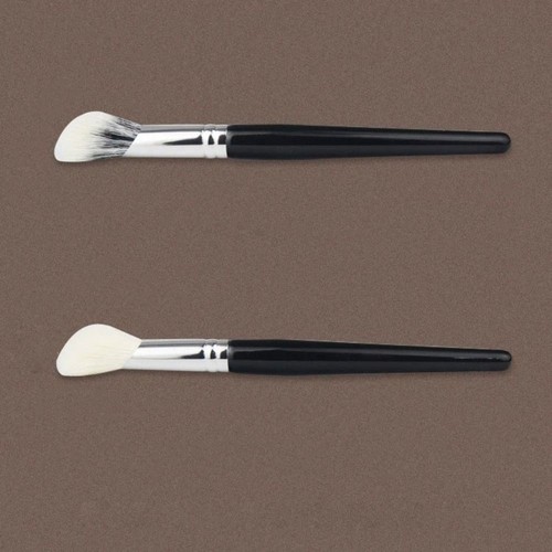 Goat Hair Bevel Blush Make Up Brushes Soft Goat Hair Blusher Brush Female - Picture 3 of 12