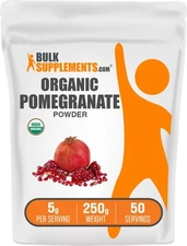 BulkSupplements Organic Pomegranate Powder - 5g per Serving
