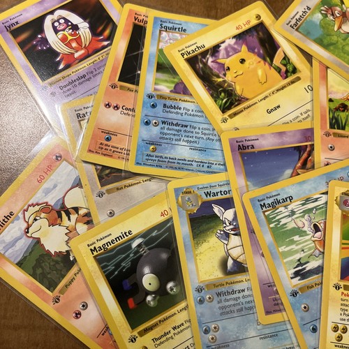 Vintage 1999 Pokemon Cards 100% WOTC! 1st Edition! Shadowless! Read Description - Picture 2 of 4