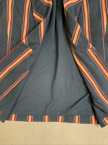 Chico's Blazer Jacket Women’s Size 1 US Size 8 Stretch Multicolor Striped - Picture 11 of 20